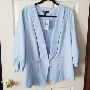 Torrid Blazer NwT pale blue size 2